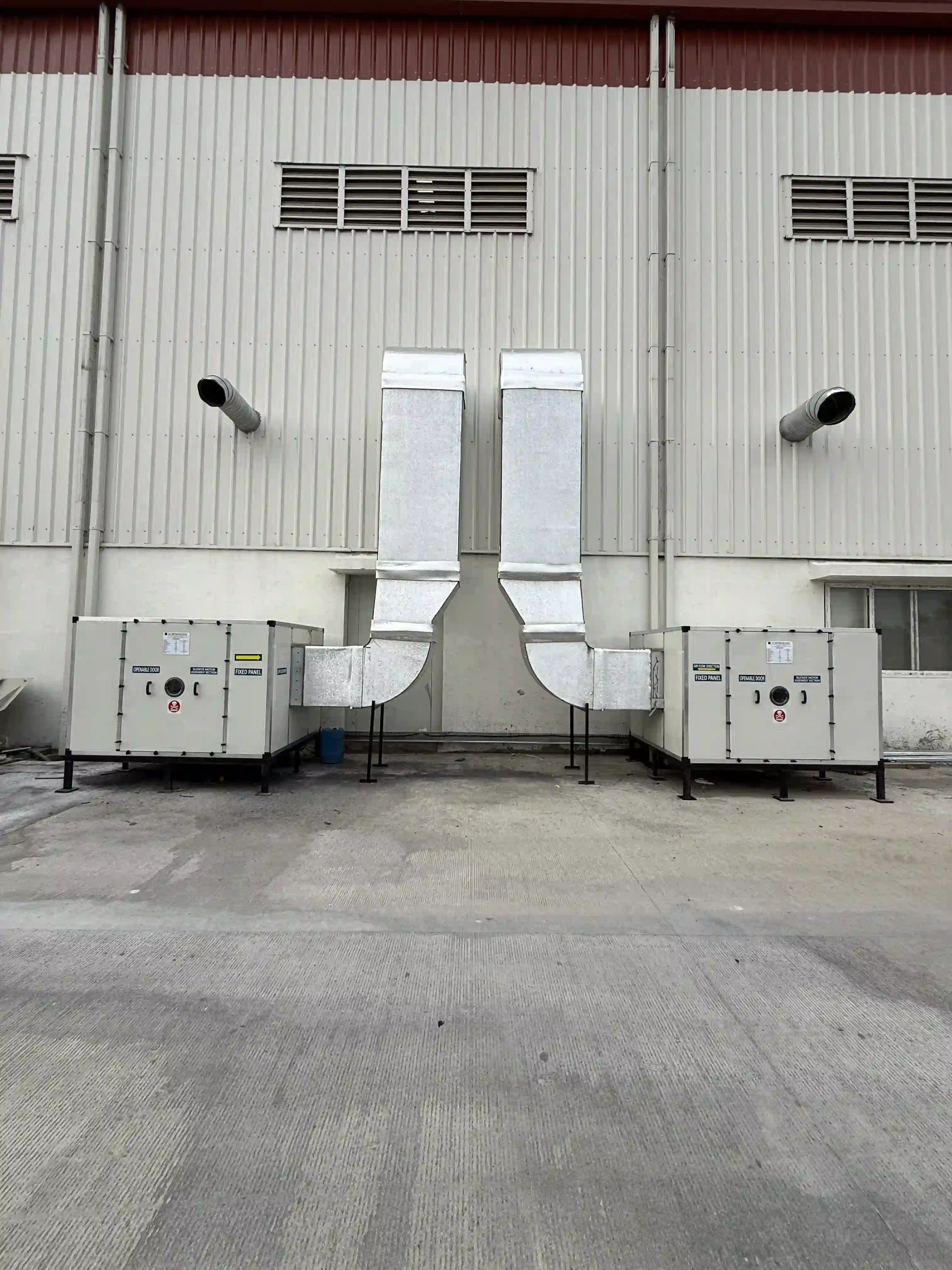 Industrial HVAC Ducting & Piping Execution