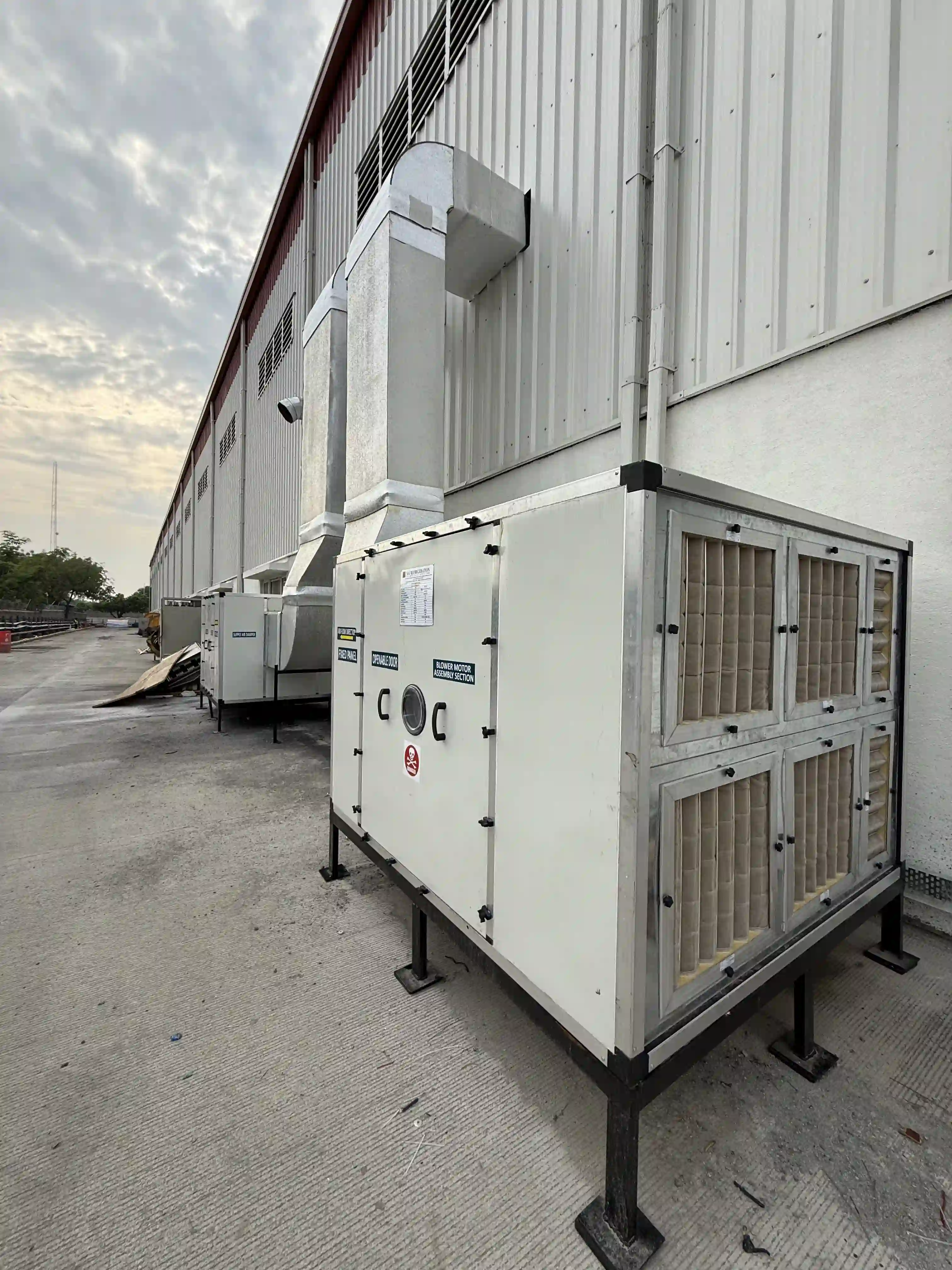 Industrial Cooling Header & Valves
