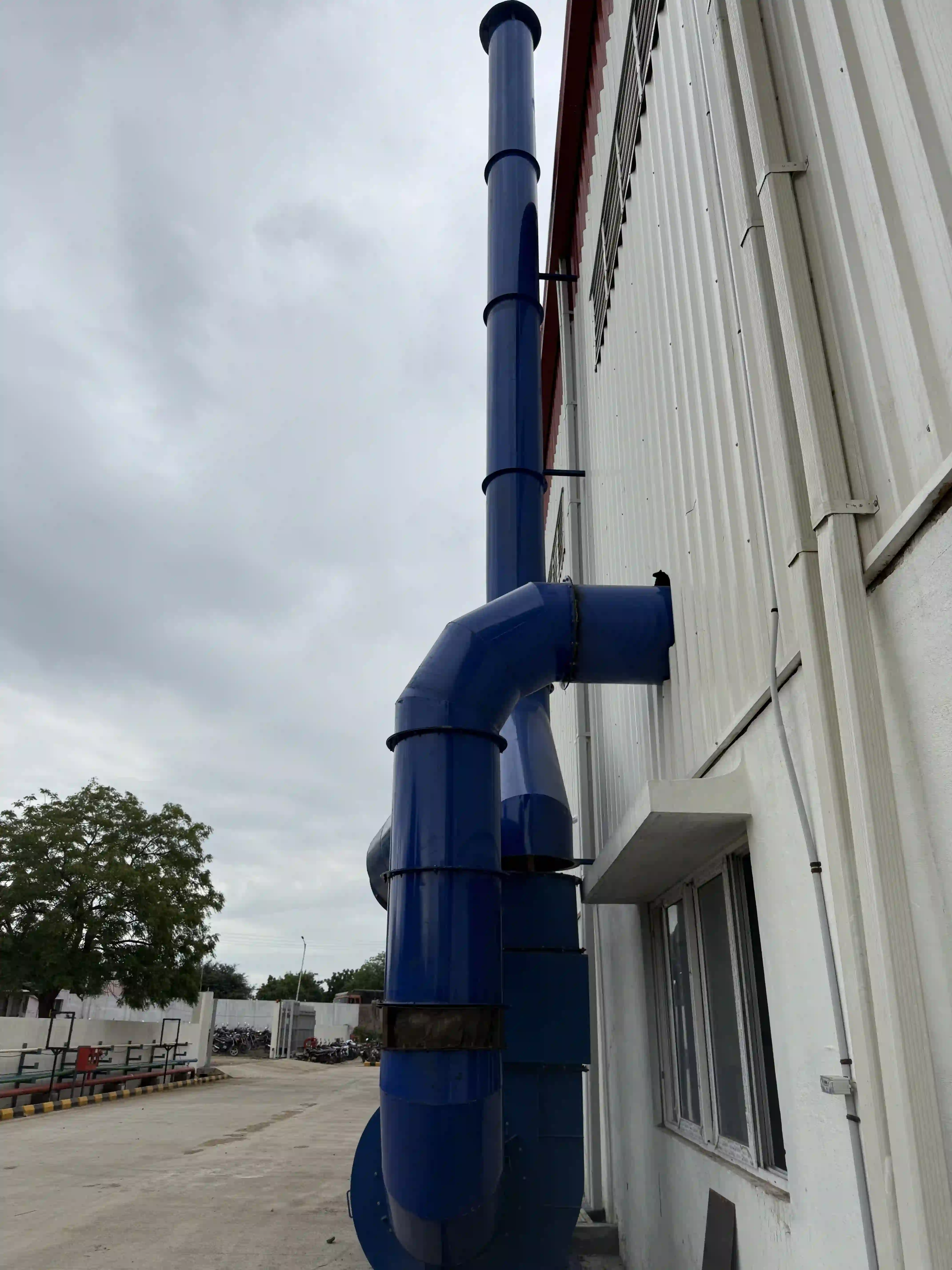 Industrial Refrigeration Compressor Rack Setup